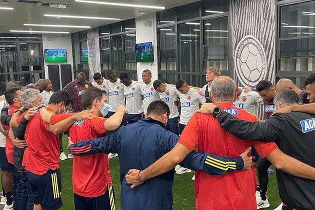En imágenes: selección de Colombia sigue su preparación para enfrentar a Honduras