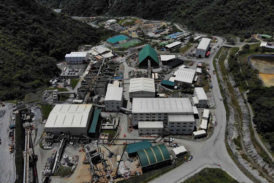 Zijin Continental Gold cuenta con licencia para explotar oro en 1.893,8 hectáreas de Buriticá (Antioquia).