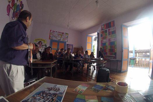Así se vivió el “Día E” en la Institución Educativa Elías Mejía Ángel, en Pácora (Caldas). /Portal educativo Colombia Aprende