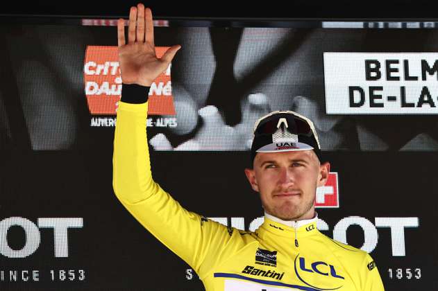 Bjerg ganó la crono en Dauphiné y es el nuevo líder; Martínez fue el mejor colombiano