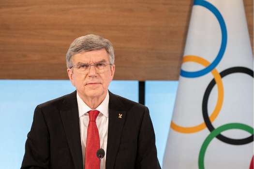 Bach es presidente del Comité Olímpico Internacional desde 2013.