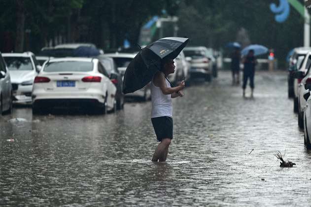 Video: alerta en China por el riesgo de inundaciones y de deslizamientos de tierra