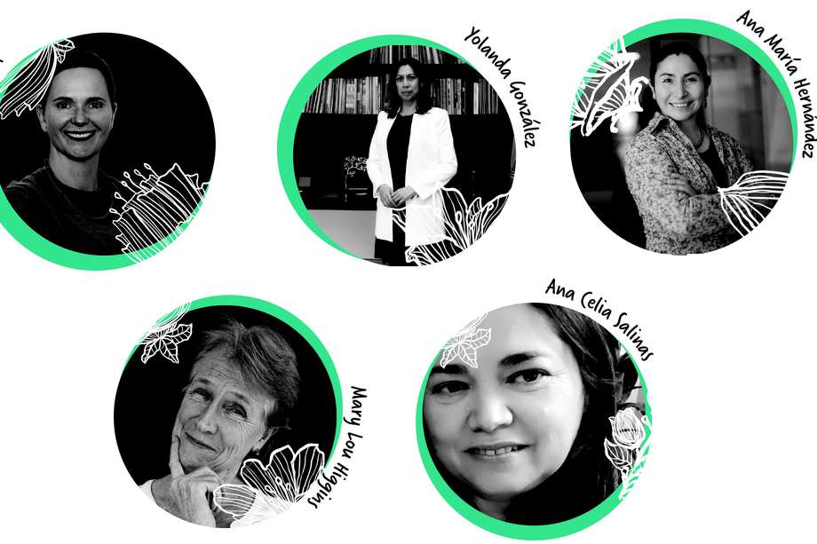 Estas son algunas de las mujeres que están a la cabeza de cargos ambientales.