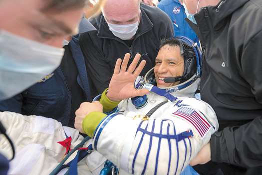 Frank Rubio emprendió su primer vuelo espacial el 21 de septiembre de 2022. / Cortesía: NASA - Bill Ingalls