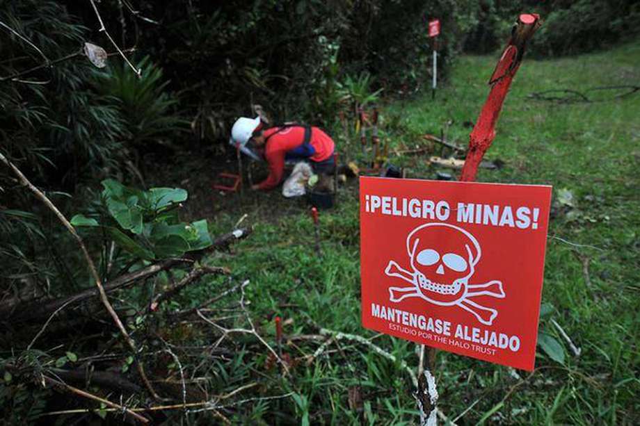 Antioquia es el departamento con más víctimas de minas antipersonales: 2.610 personas afectadas. / Archivo El Espectador.