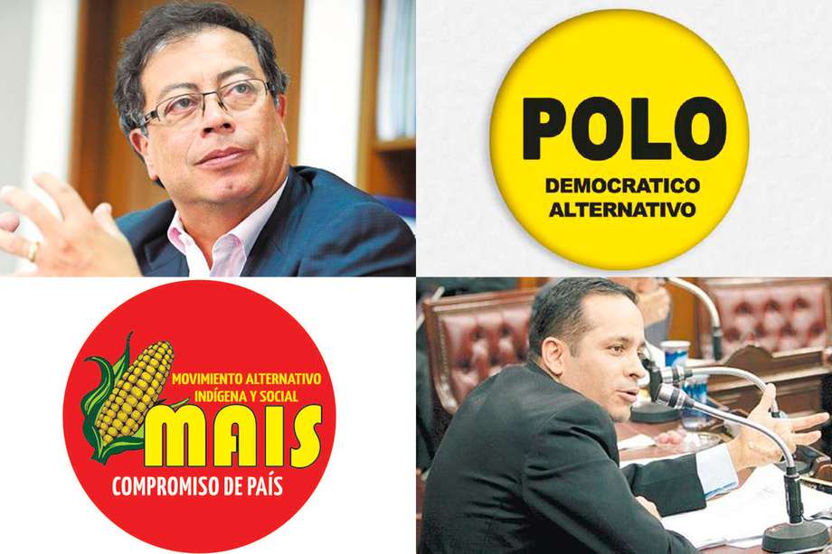 Petro, Polo Democrático, UP y MAIS harán alianza para presentar lista al Congreso.
