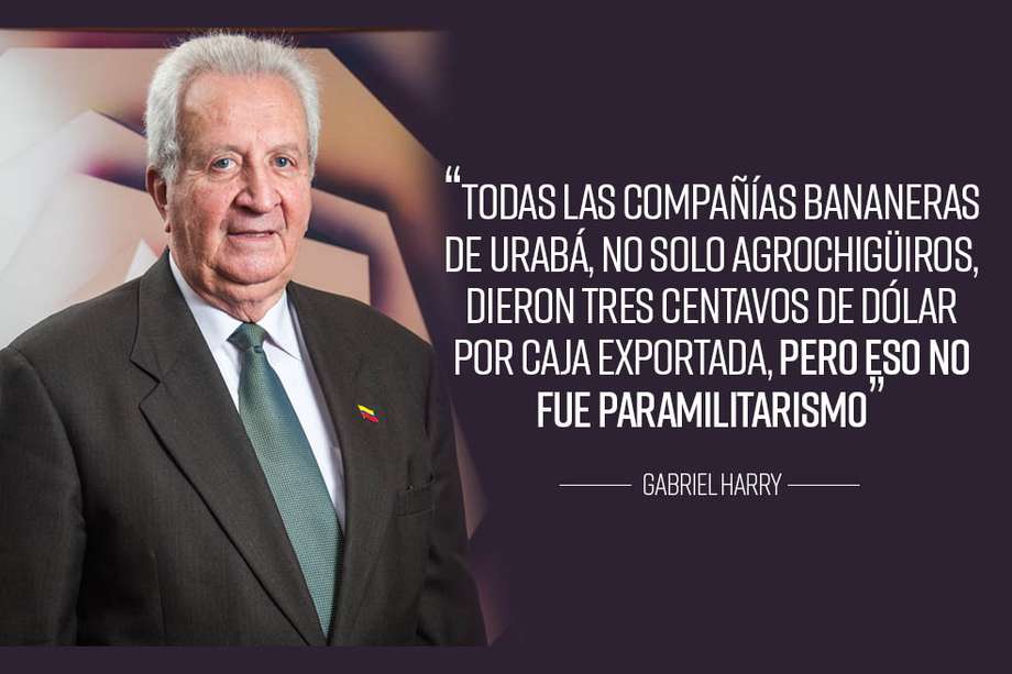 Gabriel Harry, gerente de  Agrochiguiros y presidente de la Junta de la Cámara de Comercio de Medellín.  / Archivo Particular.