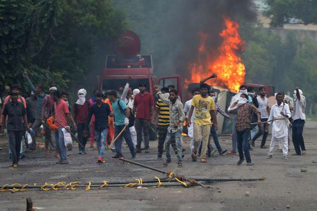 Catorce muertos en protestas en India tras la condena de un gurú por violación