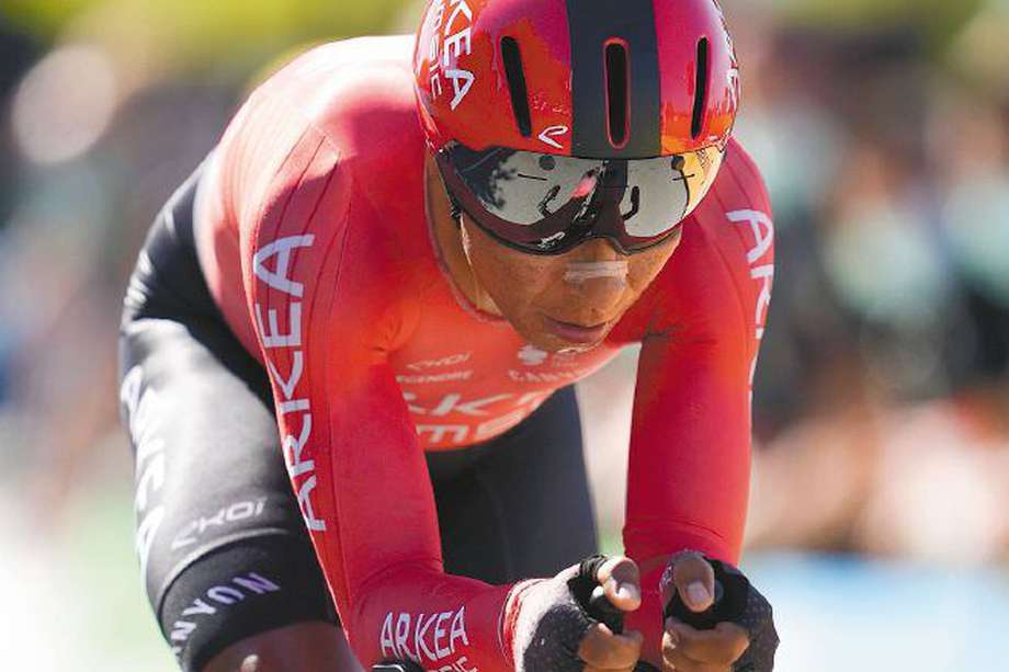 Nairo Quintana en el último Tour de Francia. 