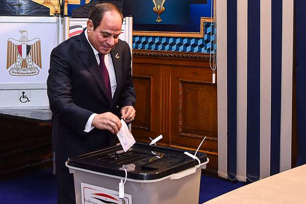 Egipto arrancó a votar para elegir presidente con al Sisi como gran favorito