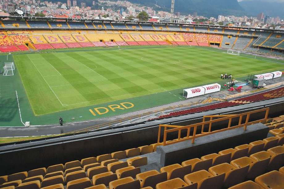 Estadio El Campin, panoramicas cancha y grama