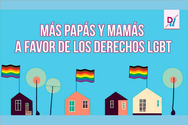 La encuesta que prueba que más mamás y papás colombianos apoyan lo LGBT