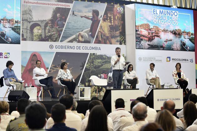 Balance positivo del turismo en Colombia 