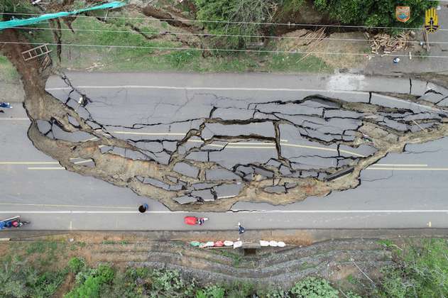 Cierre total de la vía Cali-Loboguerrero se extendería por hasta ocho meses