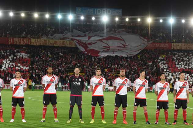 Los partidos de River Plate en Colombia por Libertadores