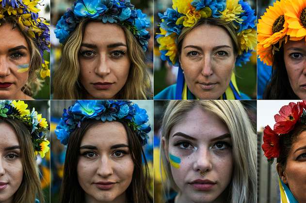 8M: Mujeres en todo el mundo condenan la guerra en Ucrania