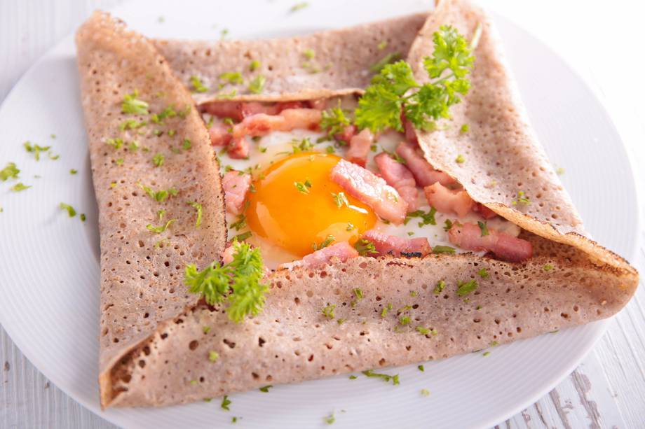 Esta opción la puedes usar en el desayuno con huevo y espinacas.