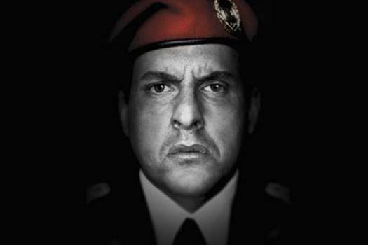 Andrés Parra en "El Comandante" (2017), serie en la que interpretó al expresidente de Venezuela, Hugo Chávez.