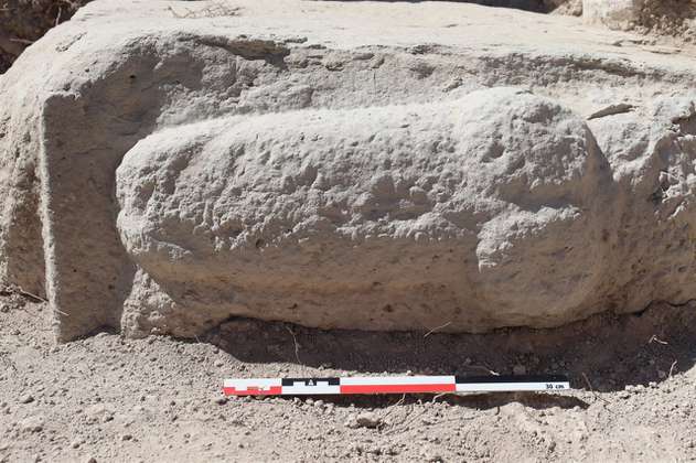 Arqueólogos encuentran una de las mayores esculturas de pene de la época romana