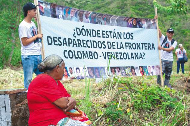 Las familias que siguen buscando a sus desaparecidos en la frontera con Venezuela