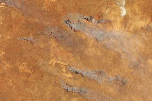 Los incendios forestales de Australia vistos por satélite de la NASA.
