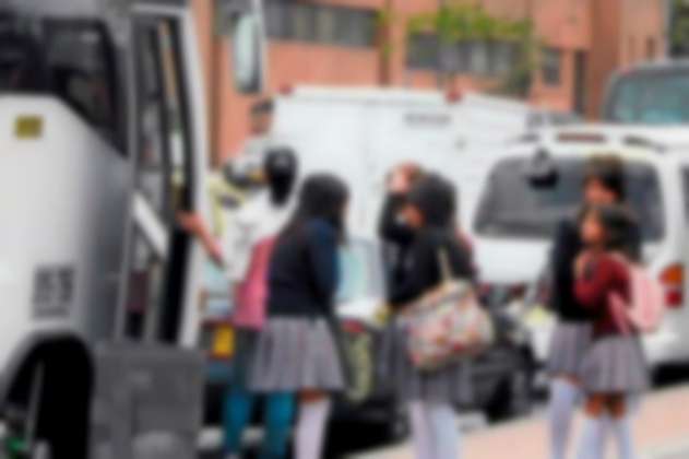 Siete estudiantes heridos deja accidente de ruta escolar en el norte de Bogotá