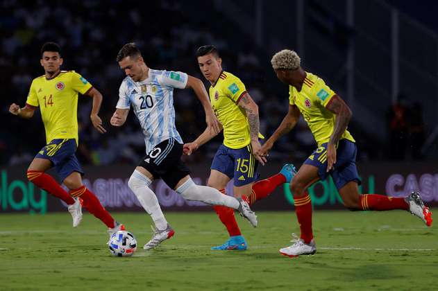 Colombia cayó ante Argentina y quedó casi afuera de la Copa del Mundo