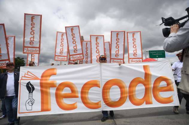 Fecode, el sindicato de los maestros, continúa el paro y pide salir a las calles