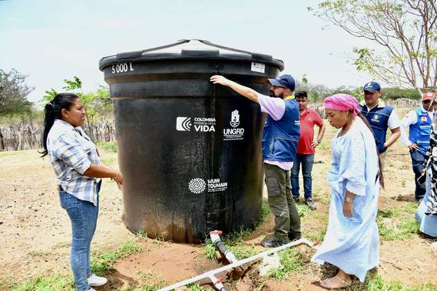 Agua en La Guajira: director de la UNGRD denunció irregularidades con tanques 