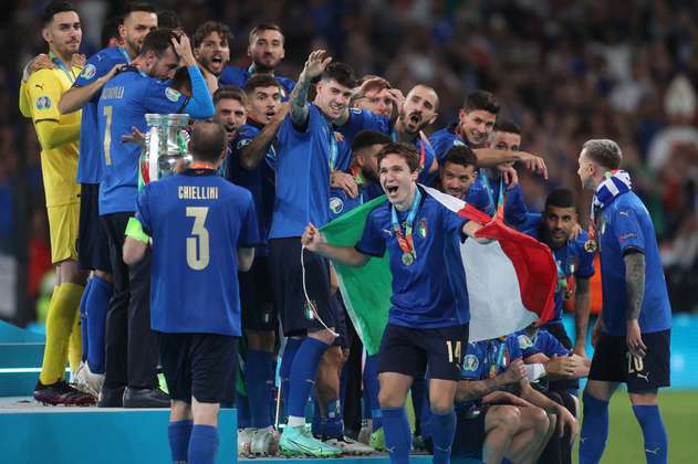 Galería: Las mejores imágenes del título de Italia en la Euro 2020