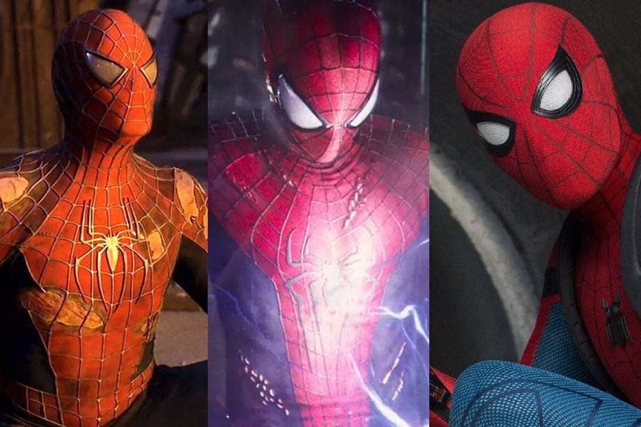 Estos tres Spider-Man forman parte del Universo Cinematográfico Marvel.
