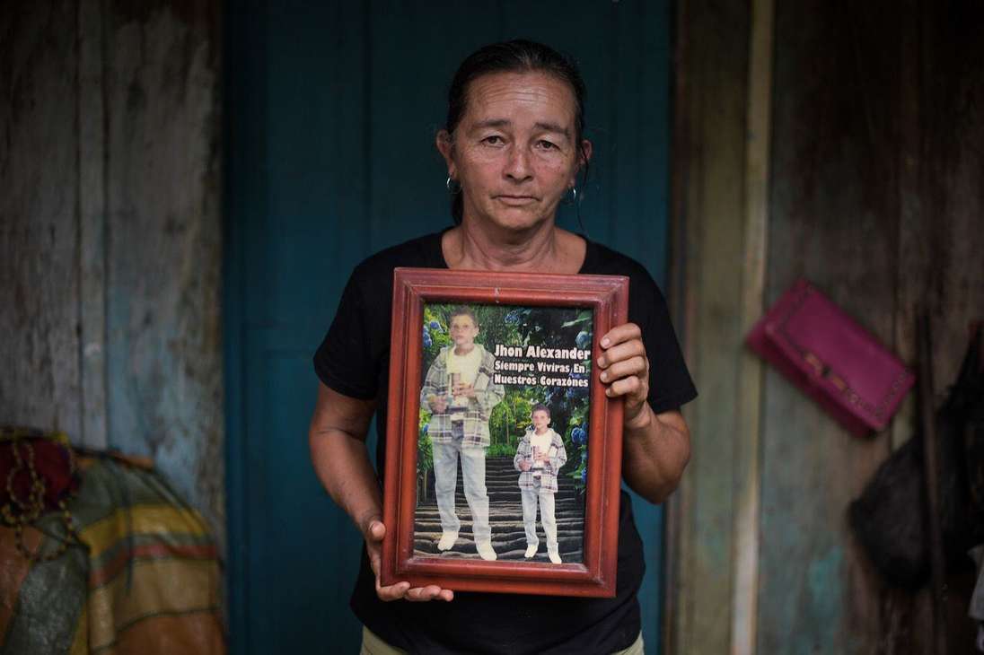 Doña Gloria lleva más de 10 años buscando a su hijo, que se enlistó en la guerrilla de las Farc, y es uno de los desaparecidos de los cuales no hay pista alguna de su paradero.