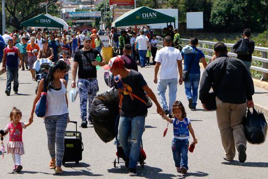 Se espera una oleada migratoria antes de las elecciones en Venezuela, el próximo 20 de mayo. / AFP