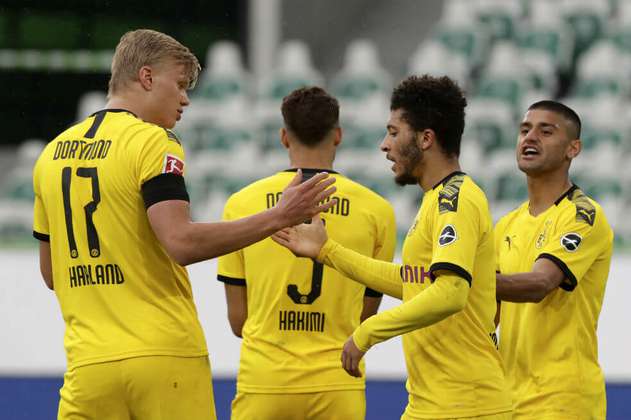 El Dortmund sigue inspirado: venció 2-0 a Wolfsburgo