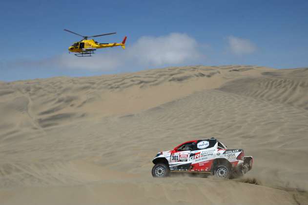 Al-Attiyah se acerca a su tercer título en el Rally Dakar