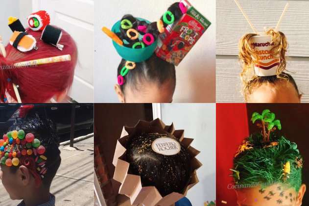 Diez ideas de peinados locos para este Día del Niño