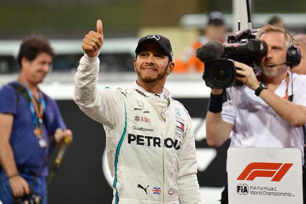 Lewis Hamilton saldrá primero este domingo en Abu Dhabi