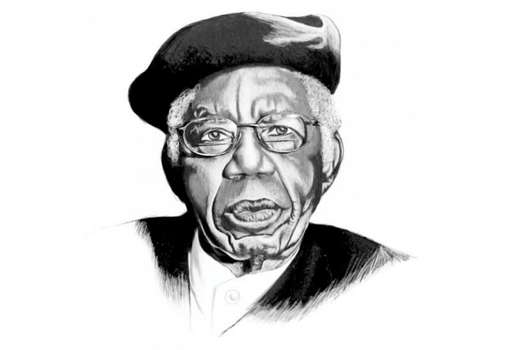 El escritor nigeriano Chinua Achebe falleció en 2013 en Estados Unidos.  / Ilustración: Fernando Carranza