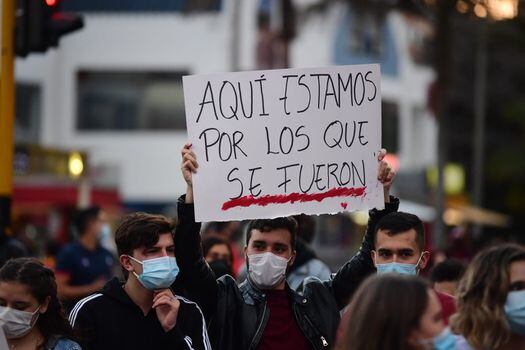 Bogotá está a punto de completar dos semanas consecutivas de protestas y plantones.