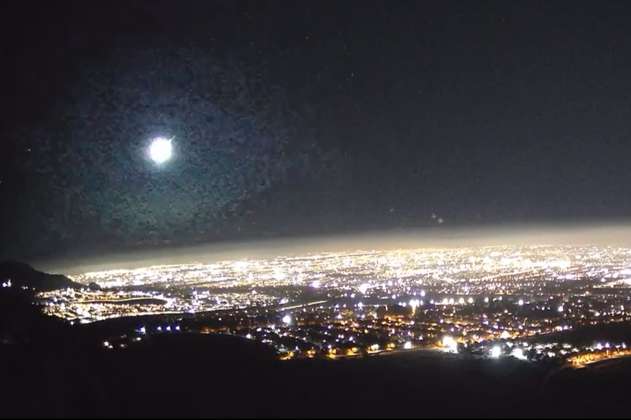 Video: El paso de un gran meteoro que iluminó los cielos de Chile y Argentina