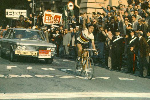 El exciclista belga Eddy Merckx en sus mejores días. /UCI