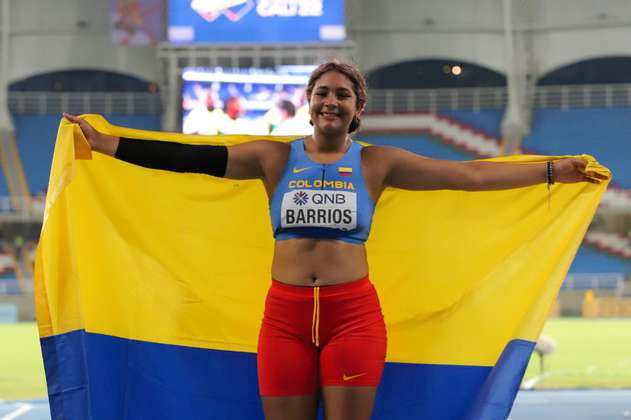Mundial de Atletismo Cali 2022: Valentina Barrios, plata en jabalina
