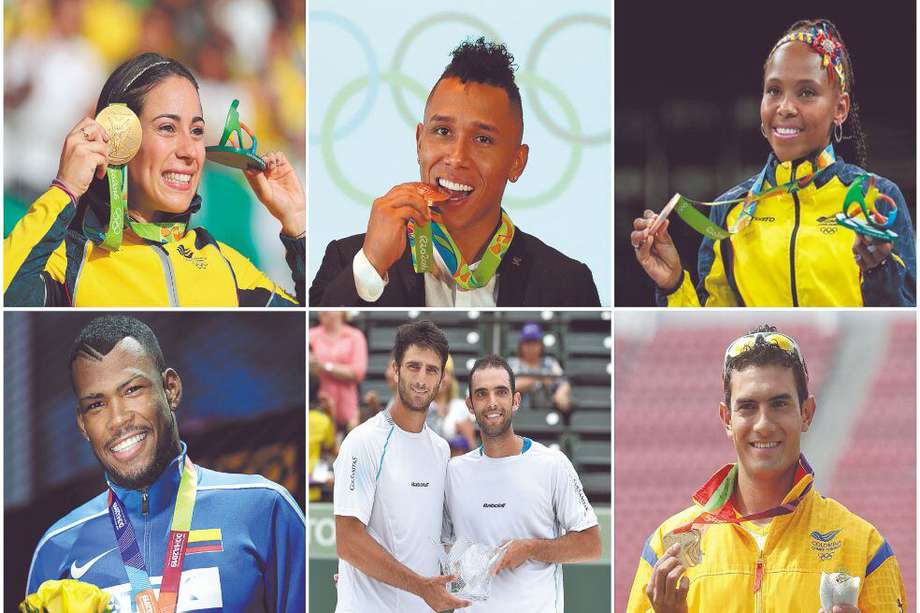 Mariana Pajón, Luis Javier Mosquera, Ingrit Valencia, Anthony Zambrano, Éider Arévalo y Cabal y Farah son las principales opciones de medalla.