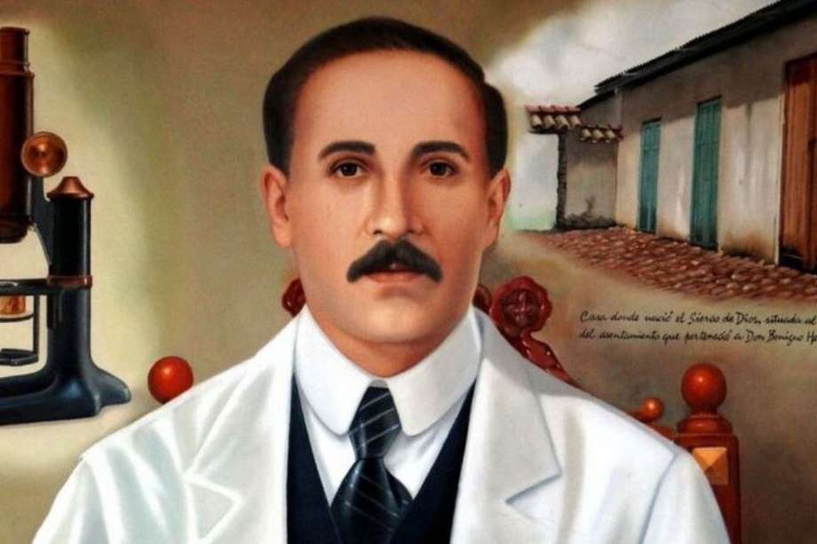 La imagen del doctor José Gregorio Hernández, con traje de chaqueta y bigote negro, es reconocida por muchos venezolanos.