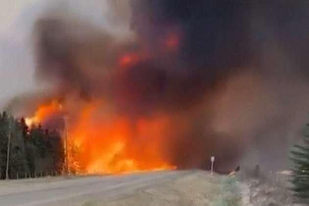 Los intensos incendios forestales amenazan varias comunidades indígenas en Canadá