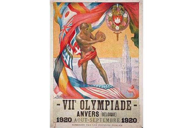 Se cumplen 100 años del arranque de los Juegos Olímpicos de Amberes de 1920