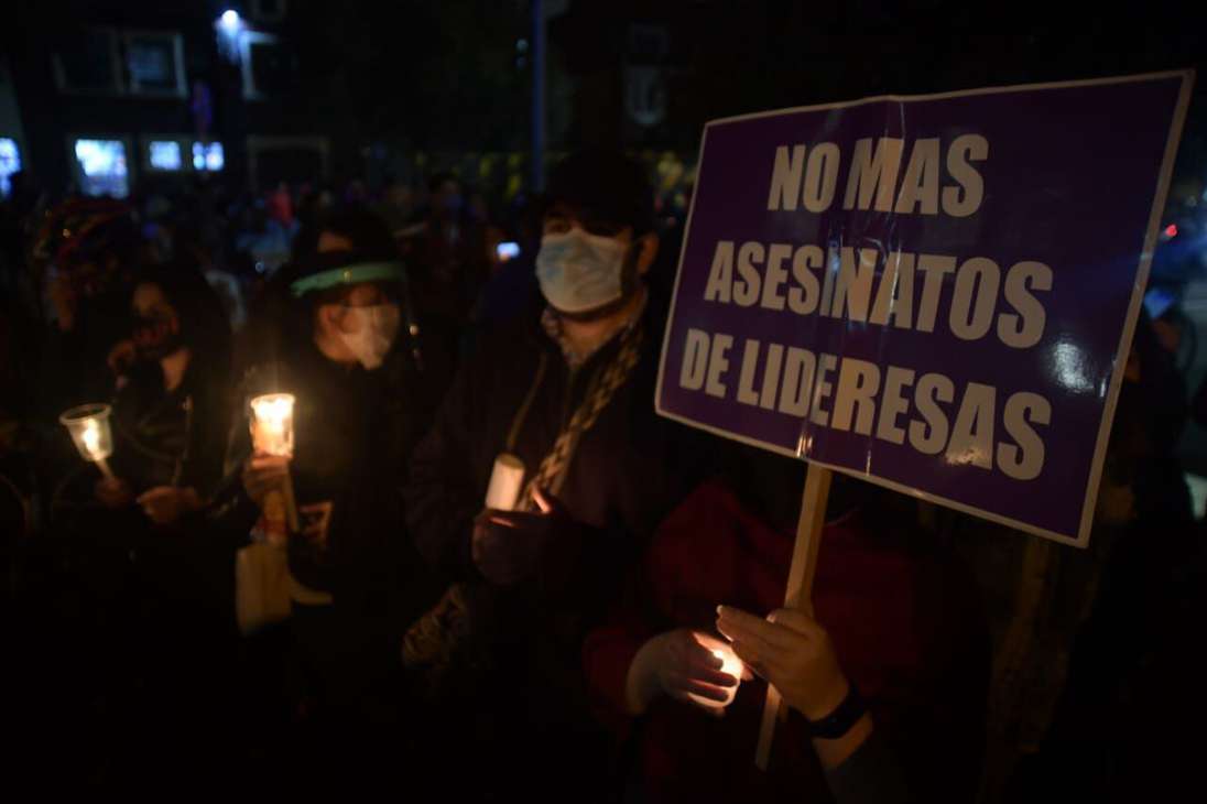 Entre enero y marzo de 2020, según Somos Defensores, 47 líderes sociales fueron asesinados en el país. El departamento con más casos fue el Cauca, con nueve homicidios.