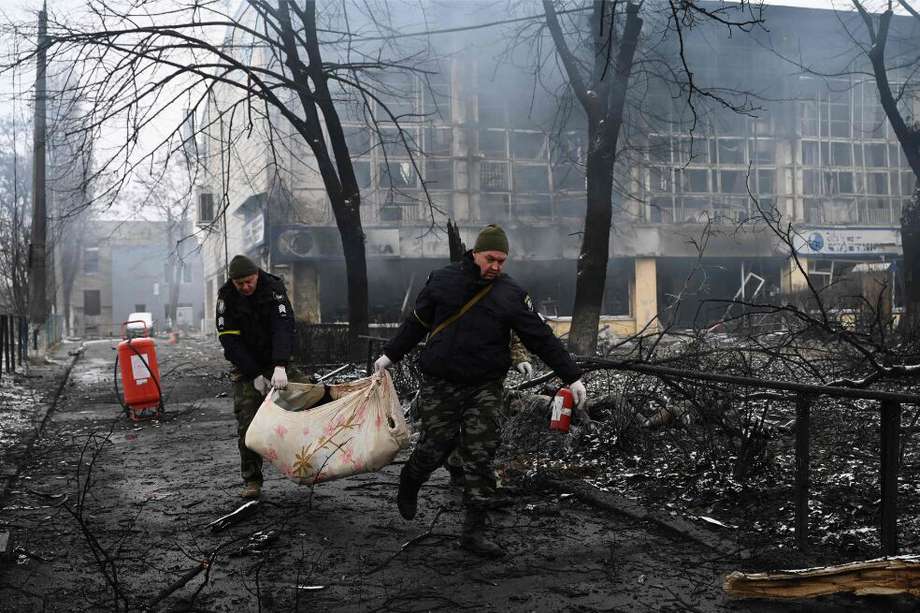 El ataque dirigido a la torre de televisión de Kiev dejó cinco civiles muertos, según información oficial.