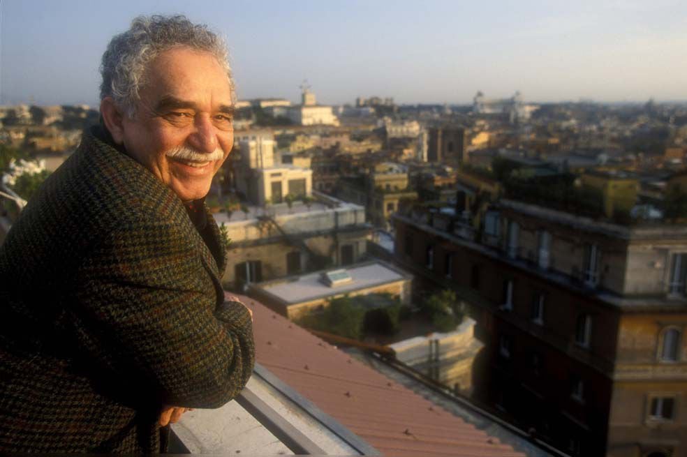 García Márquez en Roma, a comienzos de los años 90, donde había ido a estudiar cine en los 50. / AFP