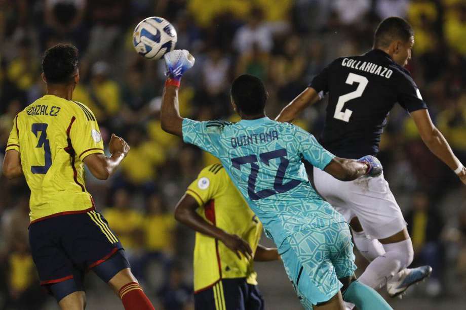 La selección sub 17 de Colombia cayó 4-0 ante la de Ecuador, en Guayaquil.